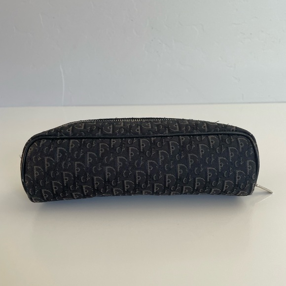 Auth DIOR Monogram Canvas Cosmetic Bag - Picture 3 of 9